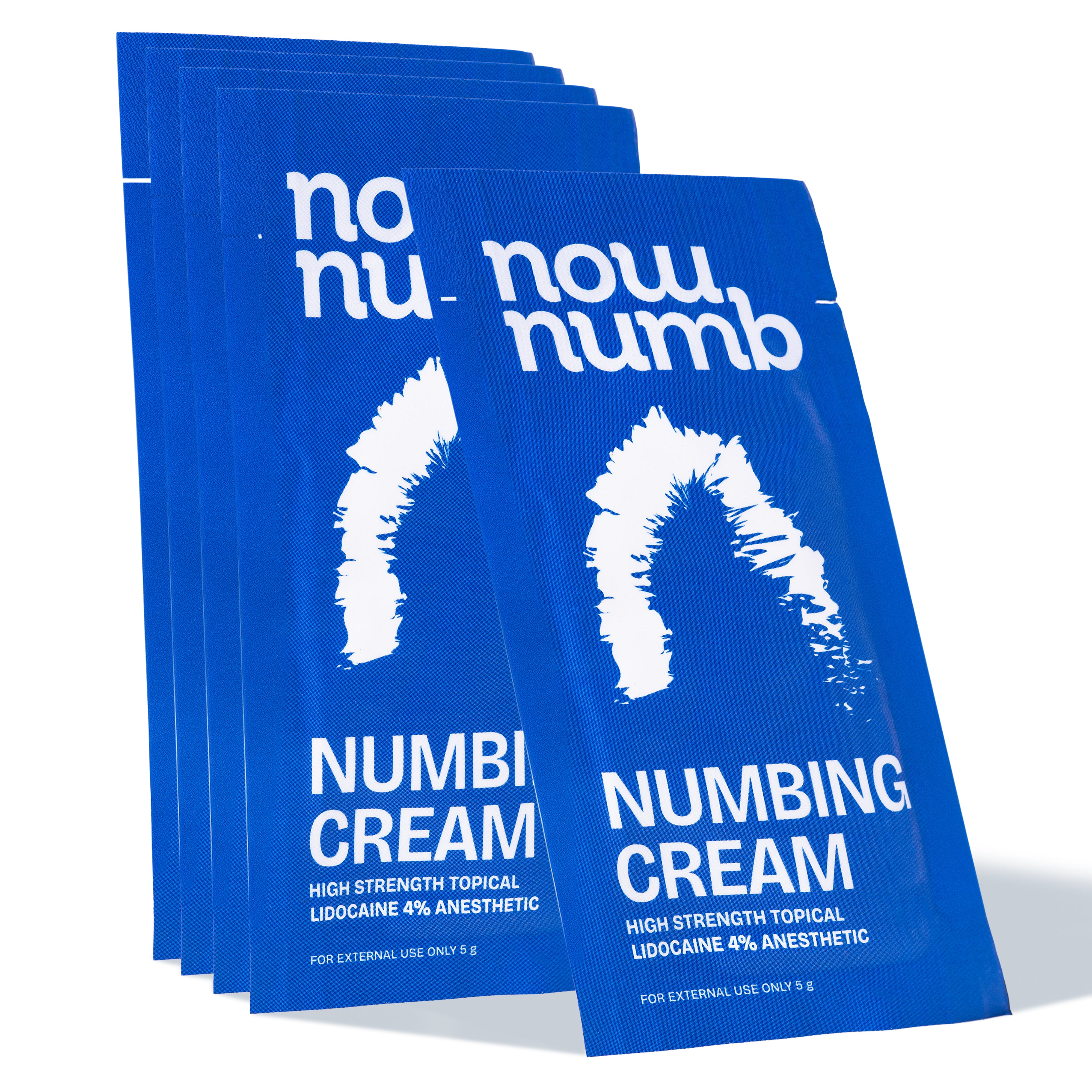 now numb® high strength numbing sachet 5x