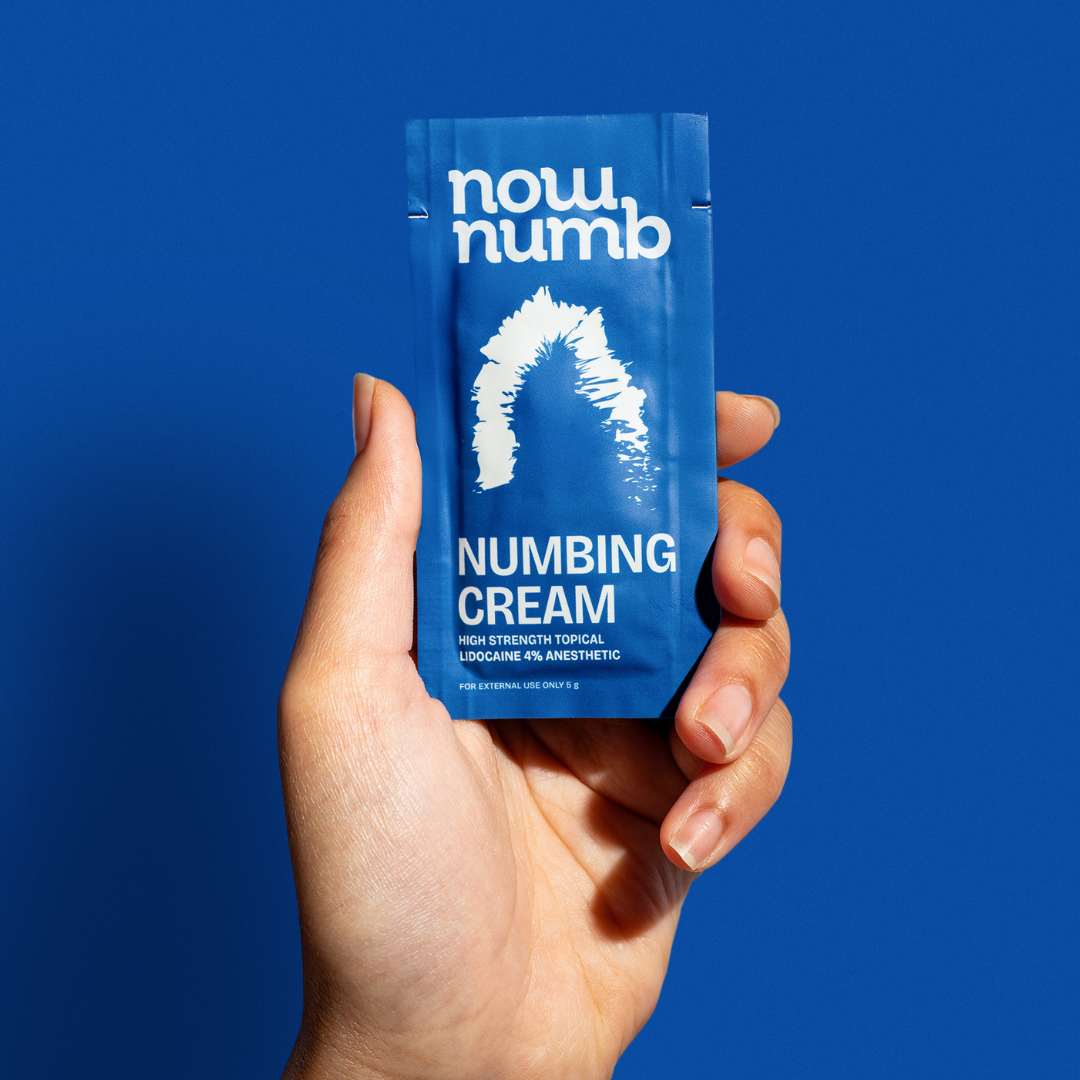 Now Numb topical lidocaine numbing cream